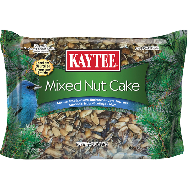 Kaytee Products Mixed Nut Cake 2.13Lb 100538353